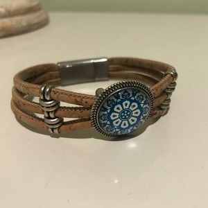 Cork bracelet